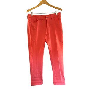A.N.A.-WOMENS CORAL MI-RISE SKINNY ANKLE JEANS SIZE 8